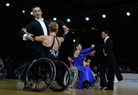 World-class Wheelchair Dance lessons are available at Chevy Chase Ballroom