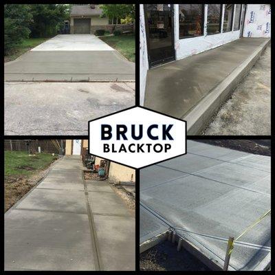 We also do concrete work! Contact us!