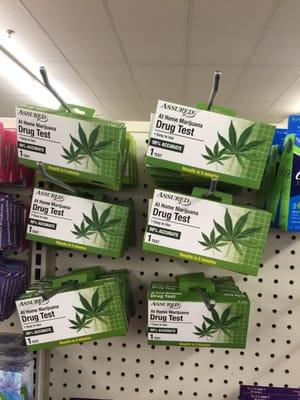 Well stocked with weed testing supplies