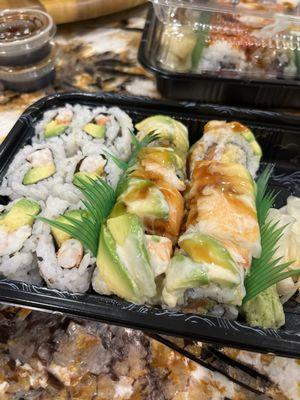 Shrimp Avocado Roll 31. Tiger Roll