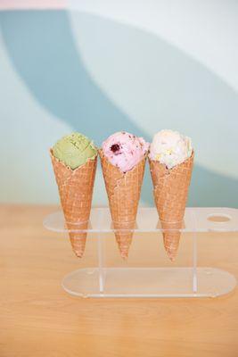 ice cream cones