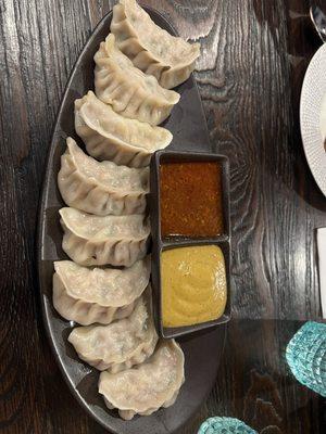 Chicken Momo appetizer