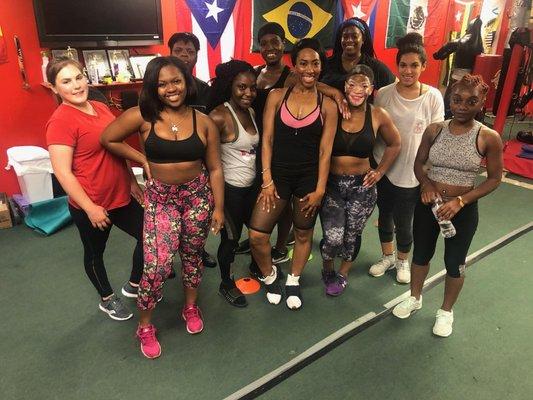 Women's group personal training