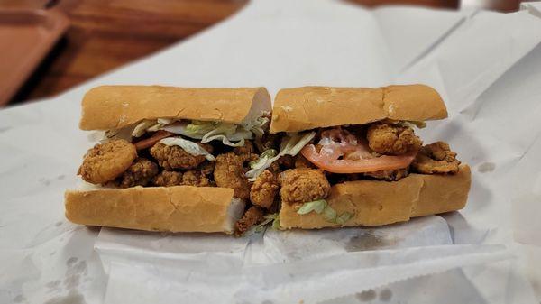 Shrimp Po' Boy. Yum!