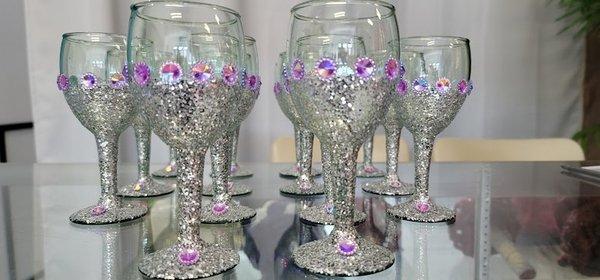 Vasos para quinceañera