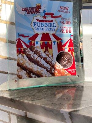 Funnel cake fries