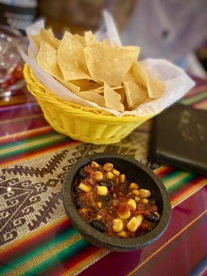 Corn & Black Bean salsa