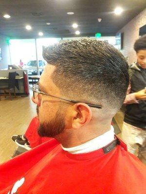 The love for people make the Barbering love so enjoyable!  Showing love be the edge of my tools to perfect you desired look!