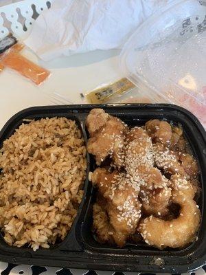 Sesame chicken