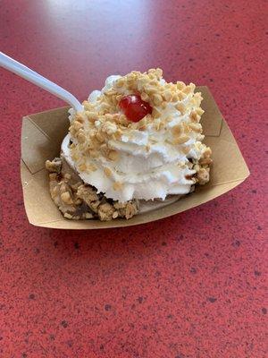 Jr cookie dough sundae