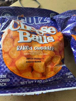 UTZ cheese balls  Expired 3 months