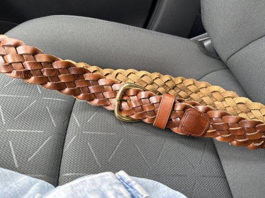 I found this beautiful belt that is identical to one I had back in high school!!