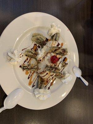 Fried Oreos and ice cream!!