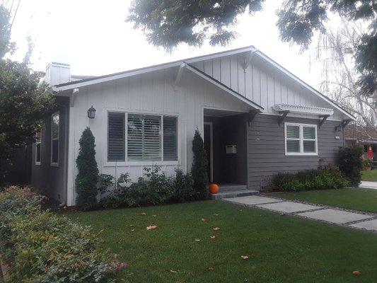 This home was a remodel new construction in the Willow Glen area