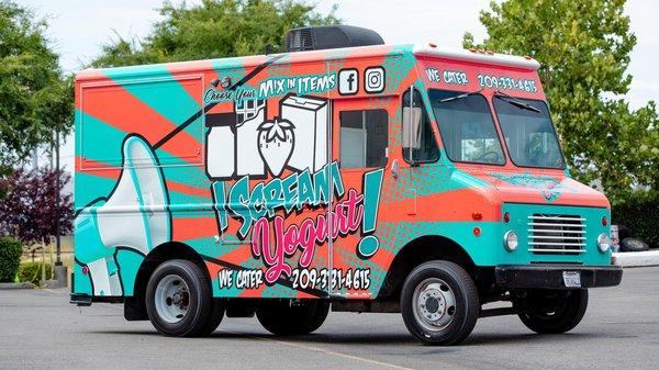 I Scream Yogurt Food Truck