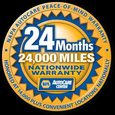 Offering an industry-best Nationwide Peace of Mind warranty!