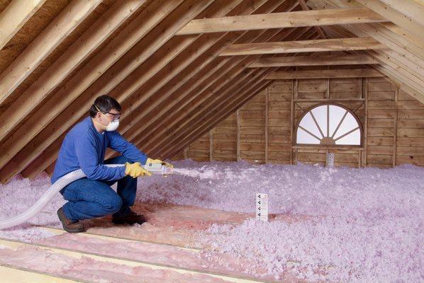 Blown-in Attic Insulation can reduce Heating and cooling expenses by 15% per wnwrgy.gov. Call TemperaturePro (833) 208-5566