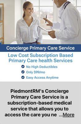 Concierge Medicine Membership