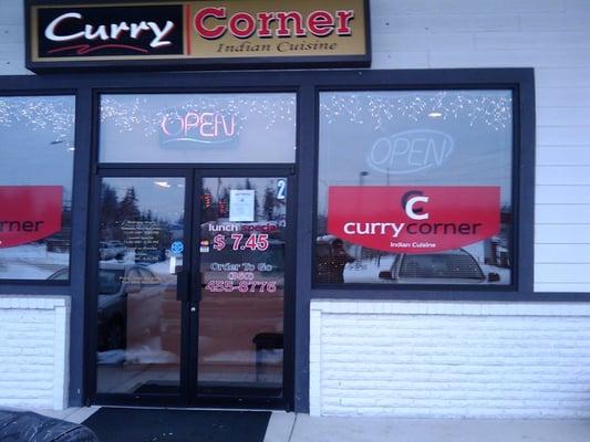 Curry Corner Storefront