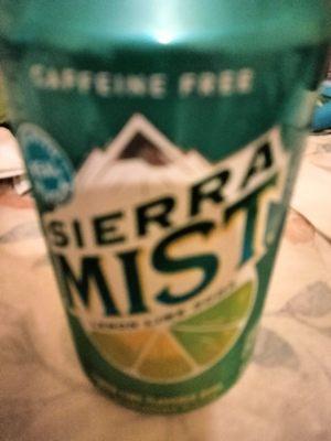 Sierra mist that was supposed to be a sprite