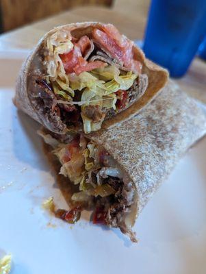 Cheese steak wrap!!