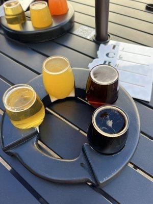 Patio and flight