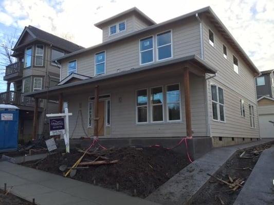 This is a new listing of ours in inner SE Portland (4060 SE Mall St.). The home will be completed by the end of February, but...