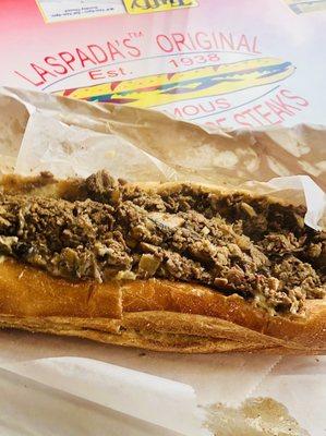 Mushroom Cheesesteak