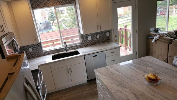 Woodmoor Kitchen Renovation: top view