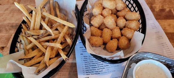 Tots and fries