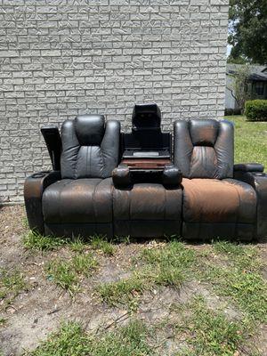 The dead couch graveyard in the back of the complex is gross.