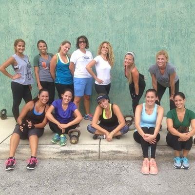 Teachers Tuesday and Thursday 4pm class...what a fun bootcamp!