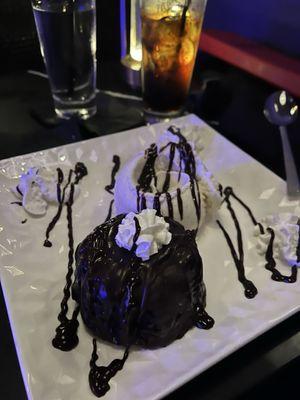 Chocolate molten lava cake