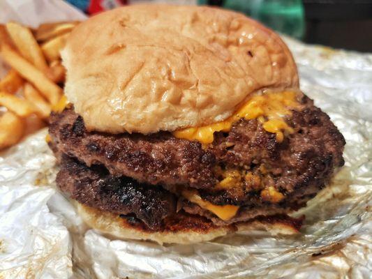 Double Toklahoma Burger