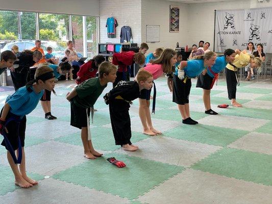 kids karate class