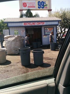 Tiny little shack in the parking lot right by Del Taco