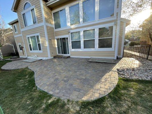 Paver patio!