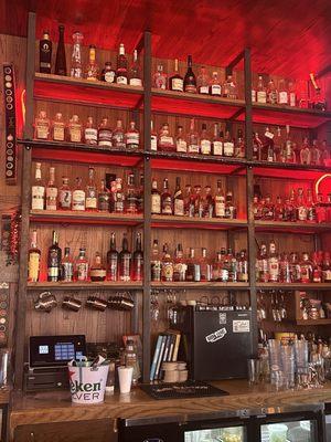 Whiskey wall