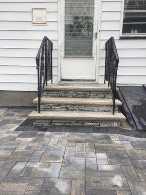 Before & After Paver Installation in Garfield, NJ