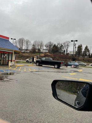 Front of store and drive thru