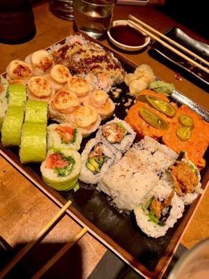 Blt Roll, Cha Cha Roll, Crunchy Roll, Crispy Rice Spicy Tuna, Spider Roll