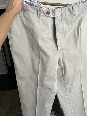 Ruined pants