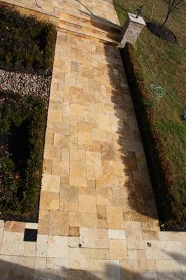 Gold Paver Pattern