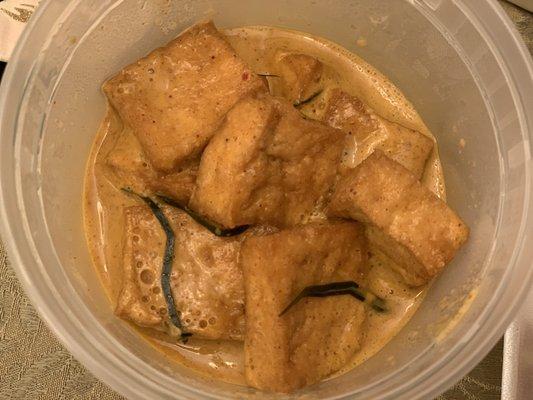 Penang Curry with Tofu