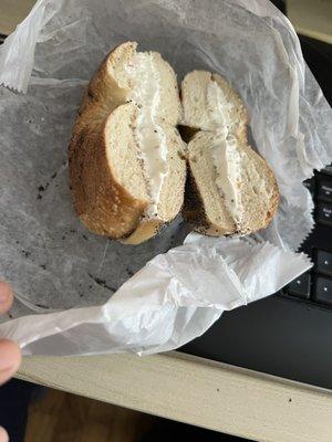 Subpar bagel