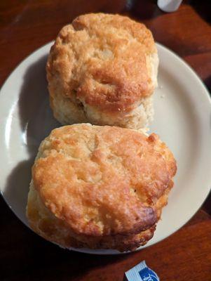 Homemade biscuits