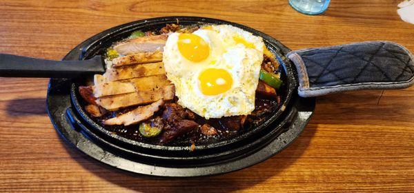 Crazy Spicy Skillet (GF) $11.29 + $1 eggs. August 2023