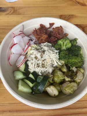 Lemon Herb Rotisserie Chicken Bowl