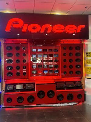 They sell Pioneer sound systems.