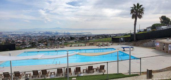 Pool with a view